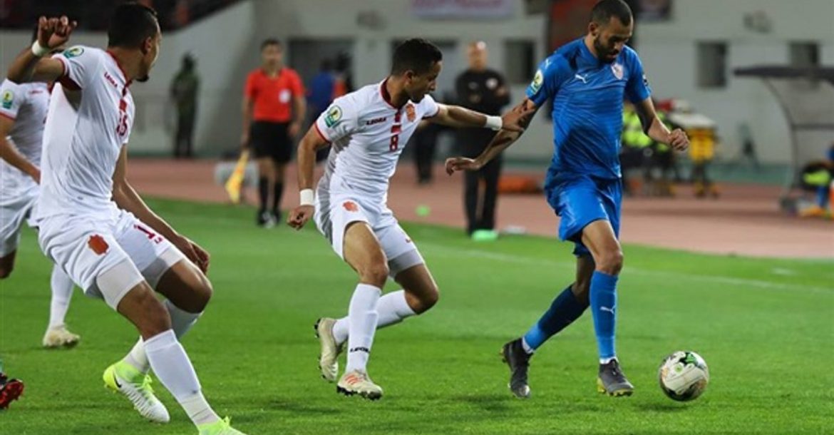 مباراة الزمالك وحسنية أغادير مباراة الزمالك وحسنية أغادير