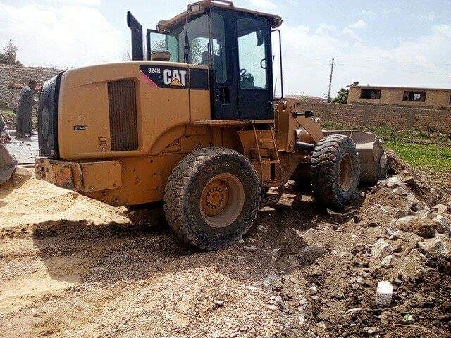 إزالة 32 حالة تعد علي الأراضي الزراعية بالمنيا