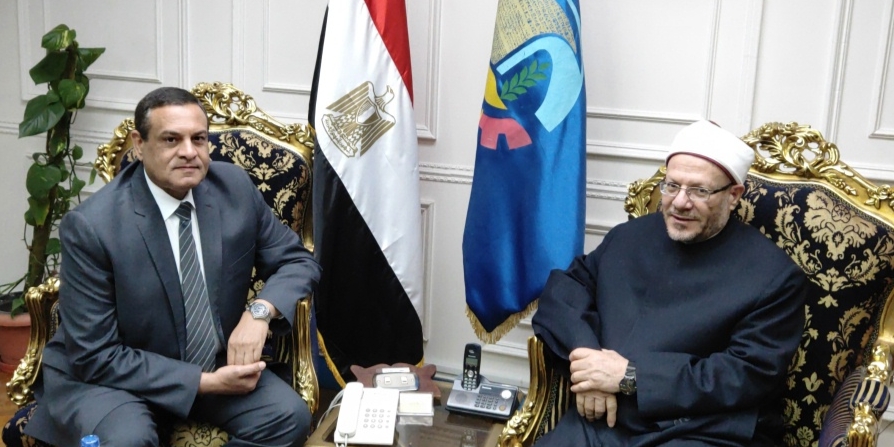 استقبال اللواء هشام آمنة محافظ البحيرة لمفتى الجمهورية استقبال اللواء هشام آمنة محافظ البحيرة لمفتى الجمهورية