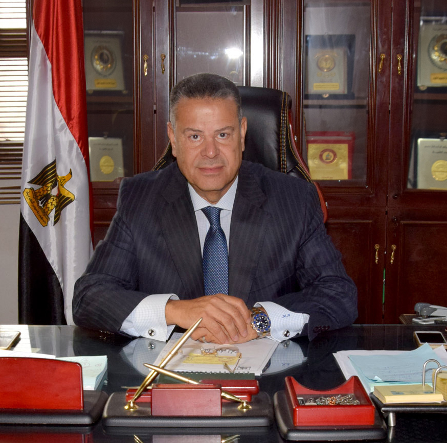 محافظ بني سويف المستشار هاني عبد الجابر