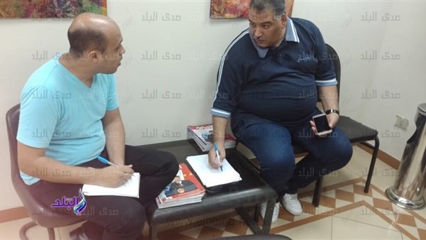 سكرتير عام نقابة المرشدين السياحيين مع محرر صدى البلد سكرتير عام نقابة المرشدين السياحيين مع محرر صدى البلد