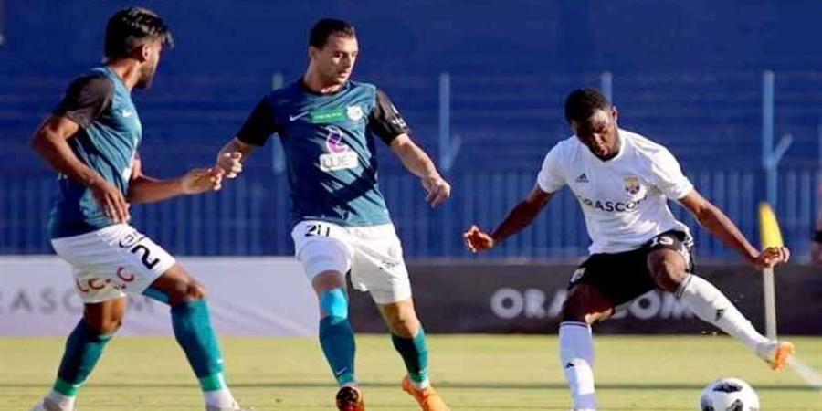 انبي والجونة من مباراة الذهاب 