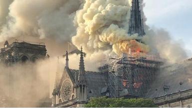 حريق كاتدرائية 