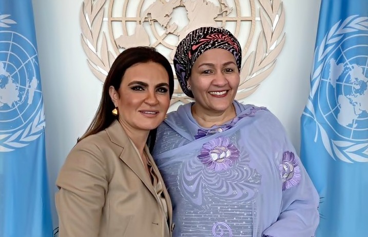 سحر نصر خلال اللقاء 