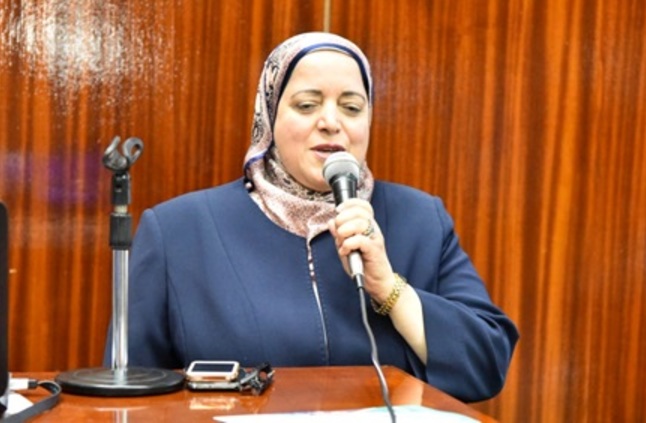 الدكتورة هالة زايد، عميد كلية الحاسبات والمعلومات جامعة بنها