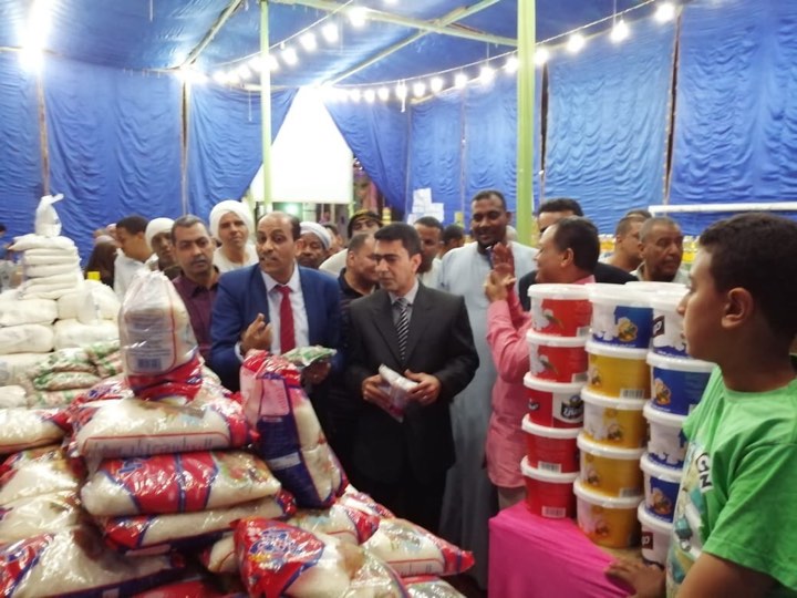 تخفيض 30 % من اسعار السلع فى معرض اهلا رمضان بالاقصر