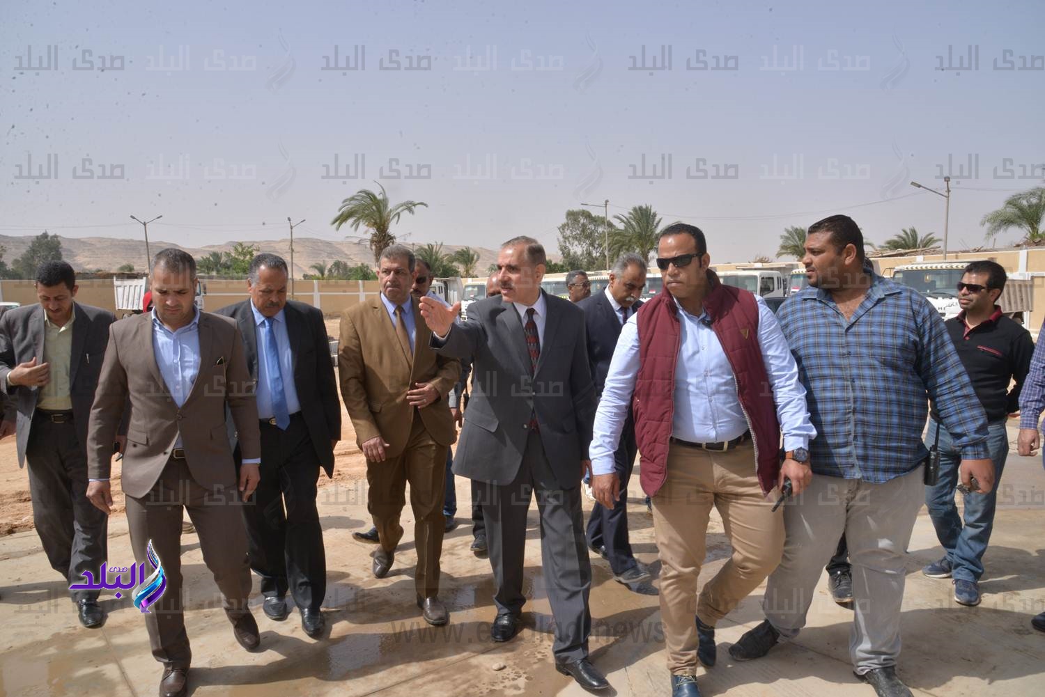 تفقد مرفق النظافة والحملة الميكانيكية لحي غرب تفقد مرفق النظافة والحملة الميكانيكية لحي غرب