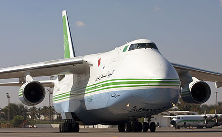 طائرة القذافي