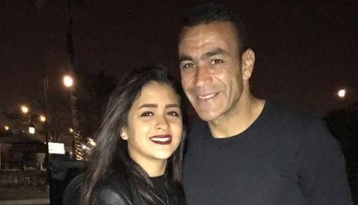 الحضرى وابنته الحضرى وابنته