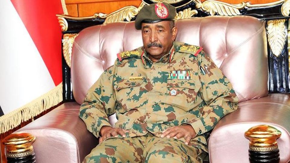 رئيس المجلس الانتقالي في السودان الفريق عبد الفتاح البرهان
