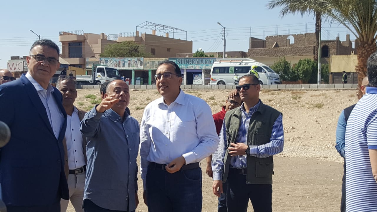 مدبولي خلال زيارته للأقصر