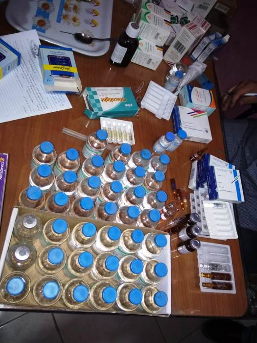 ضبط أدوية مجهولة المصدر وأخري جدول ثالث 