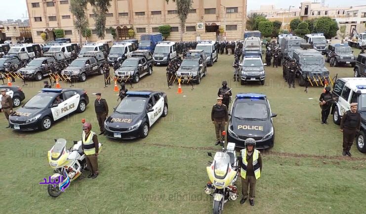 استنفار قوات الشرطة لتأمين الاستفتاء على الدستور 