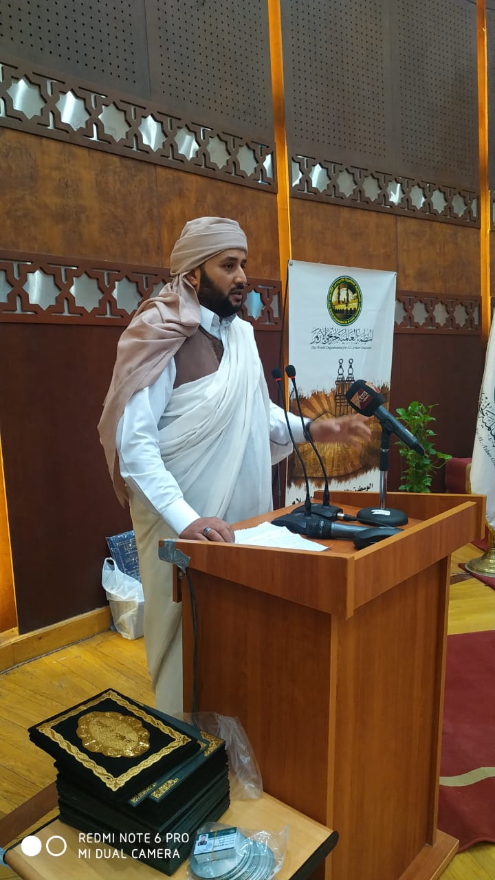 أكرم الجرارى رئيس فرع المنظمة بليبيا