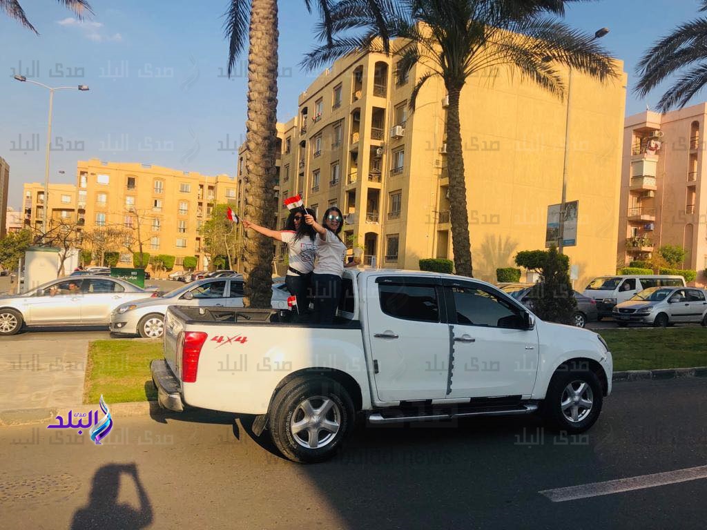 احتفالات فى مدينتى والرحاب لدعم المشاركة فى الاستفتاء  احتفالات فى مدينتى والرحاب لدعم المشاركة فى الاستفتاء