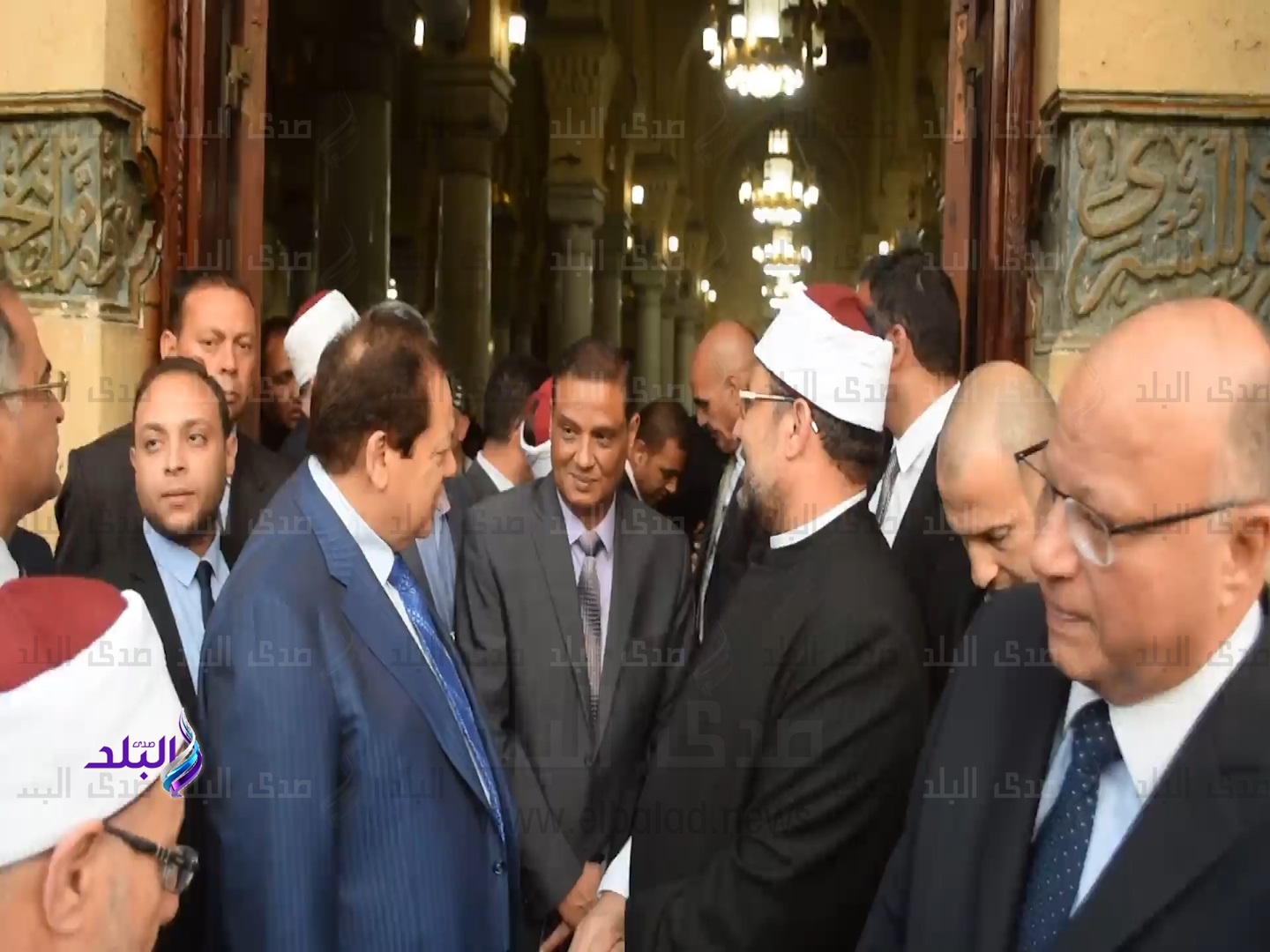 وزير الأوقاف ورجل الأعمال محمد أبو العينين