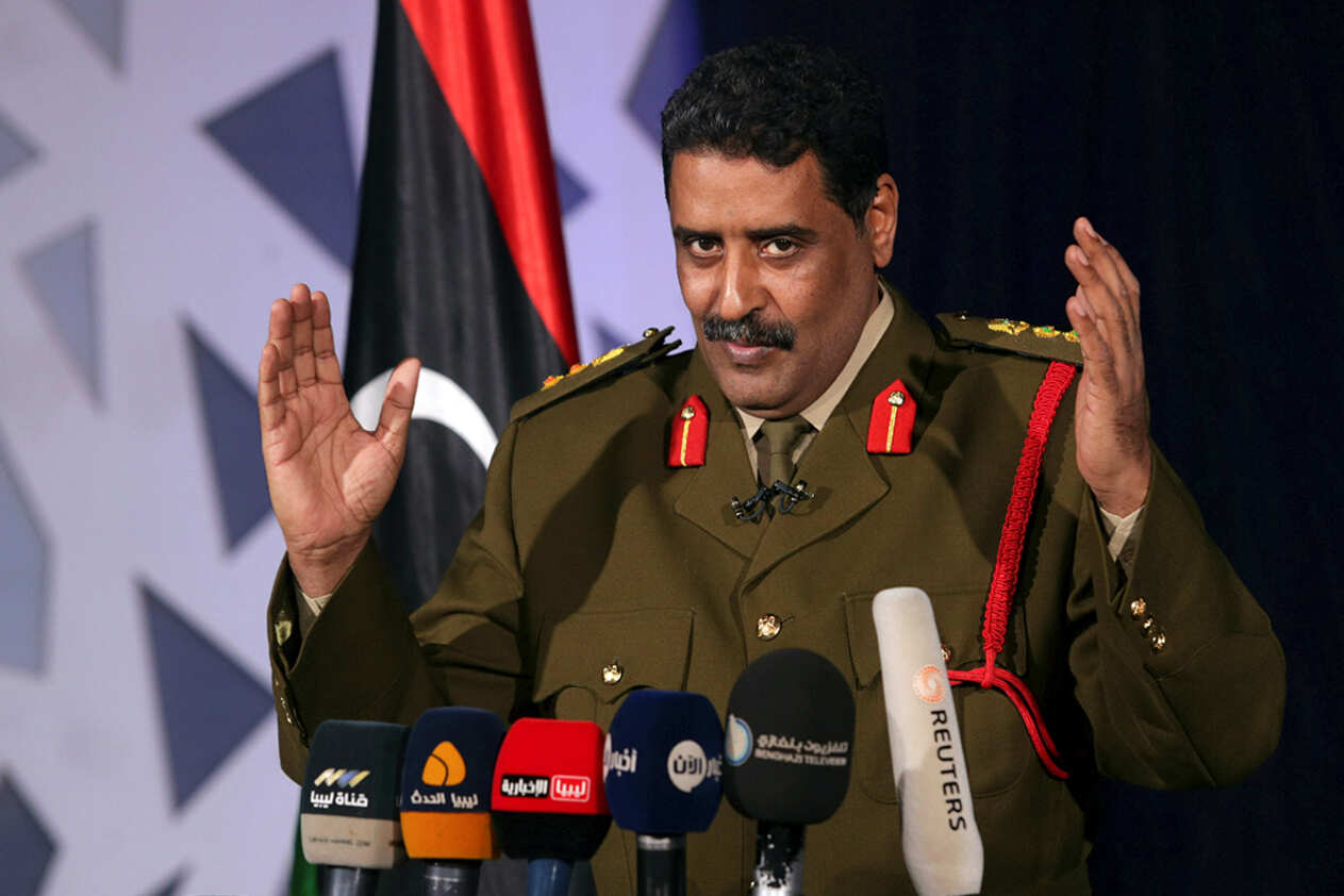  اللواء أحمد المسماري الناطق بأسم قائد الجيش الليبي
