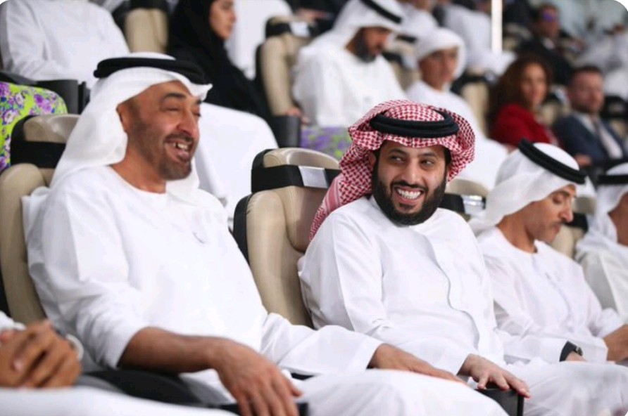 محمد بن زابد وتركي ال الشيخ محمد بن زابد وتركي ال الشيخ