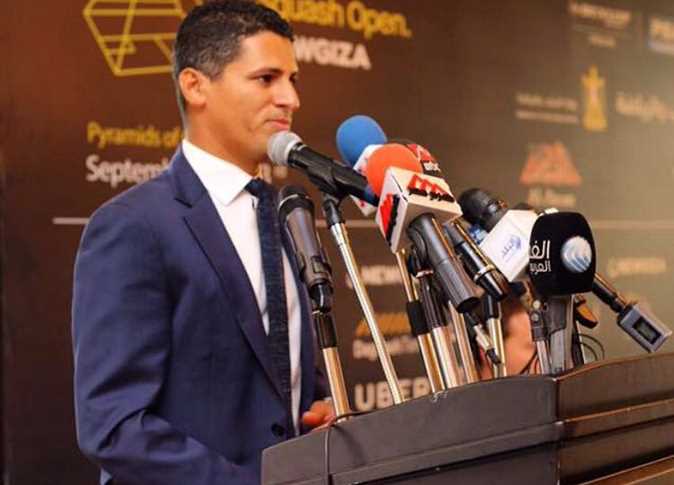 عمرو منسى مؤسس بطولة الجونة الدولية للإسكواش،