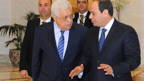 السيسي وأبو مازن السيسي وأبو مازن