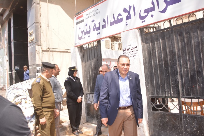 تأمين مكثف في محيط اللجان بالشرقية