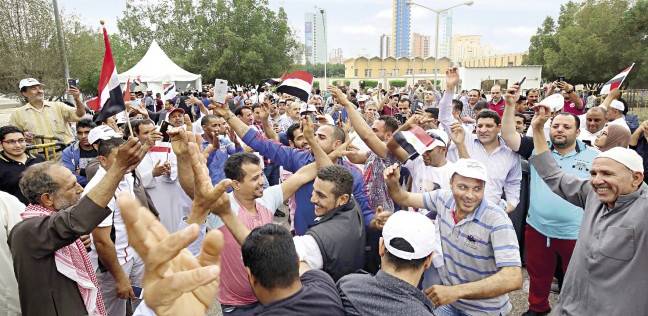 مشاركة المواطنين في الاستفتاء على التعديلات الدستورية