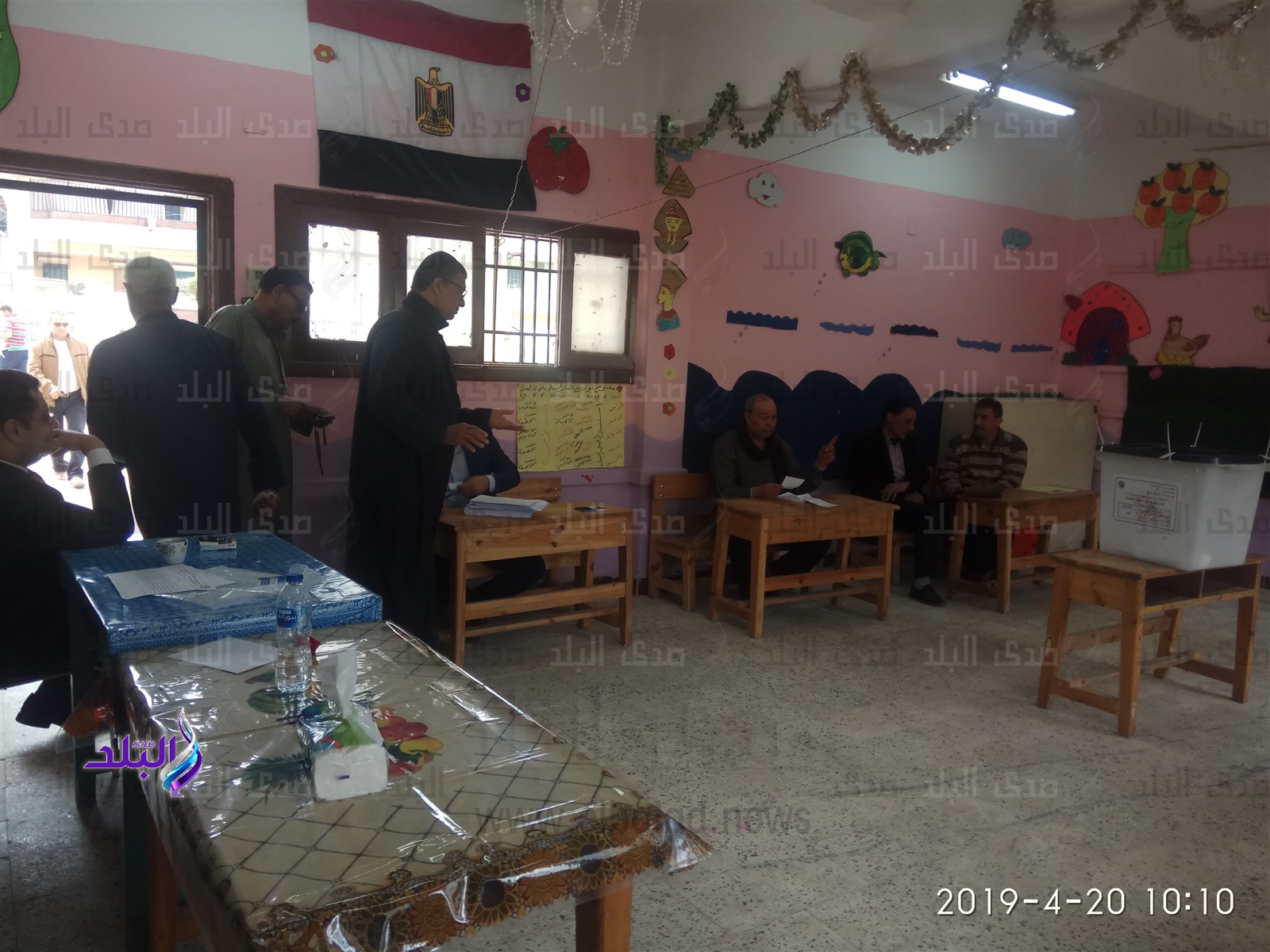 اول ايام الاستفتاء على الدستور بالمنوفية 