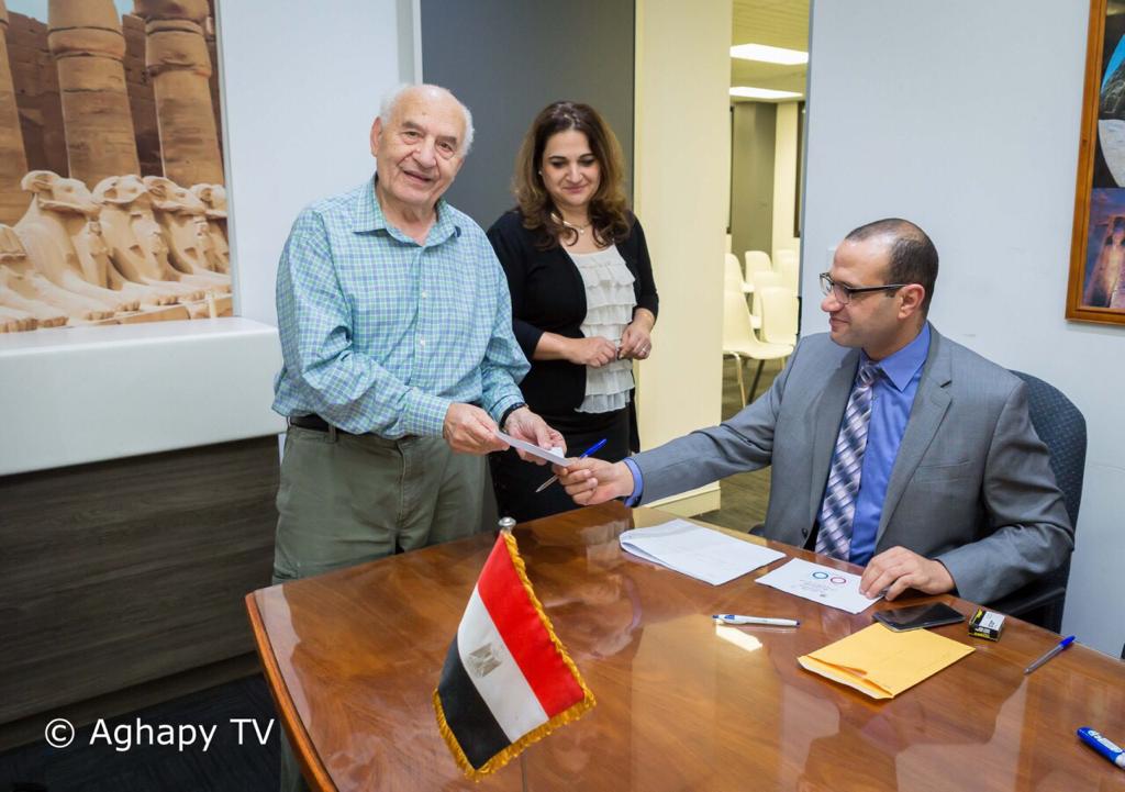 جانب من عملية التصويت