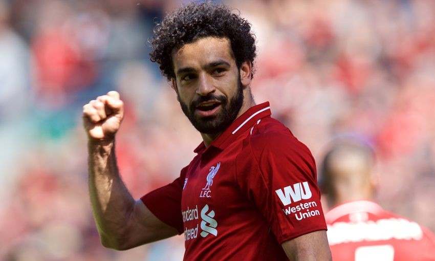 محمد صلاح  نجم ليفربول