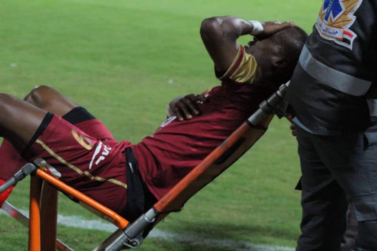 الأشعة تحدد إصابة جون أنطوى قبل مباراة المقاصة وبيراميدز