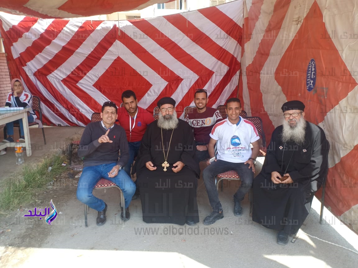 مشاركة القساوسة باستفتاء الدستور بالاسماعيلية