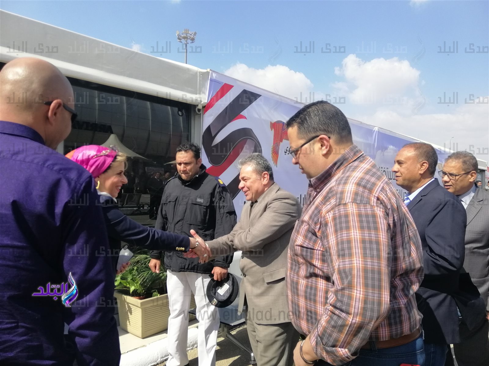 رئيس شركة ميناء القاهرة الجوى المهندس أحمد فوزي