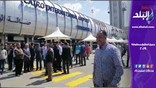 لجان الاستفتاء - مطار القاهرة 