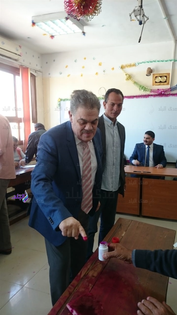 السيد البدوى يشارك في الاستفتاء