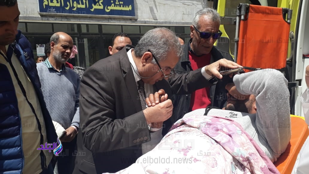 خروج 13 مريض بسيارات اسعاف مجهزة للإدلاء بأصواتهم 