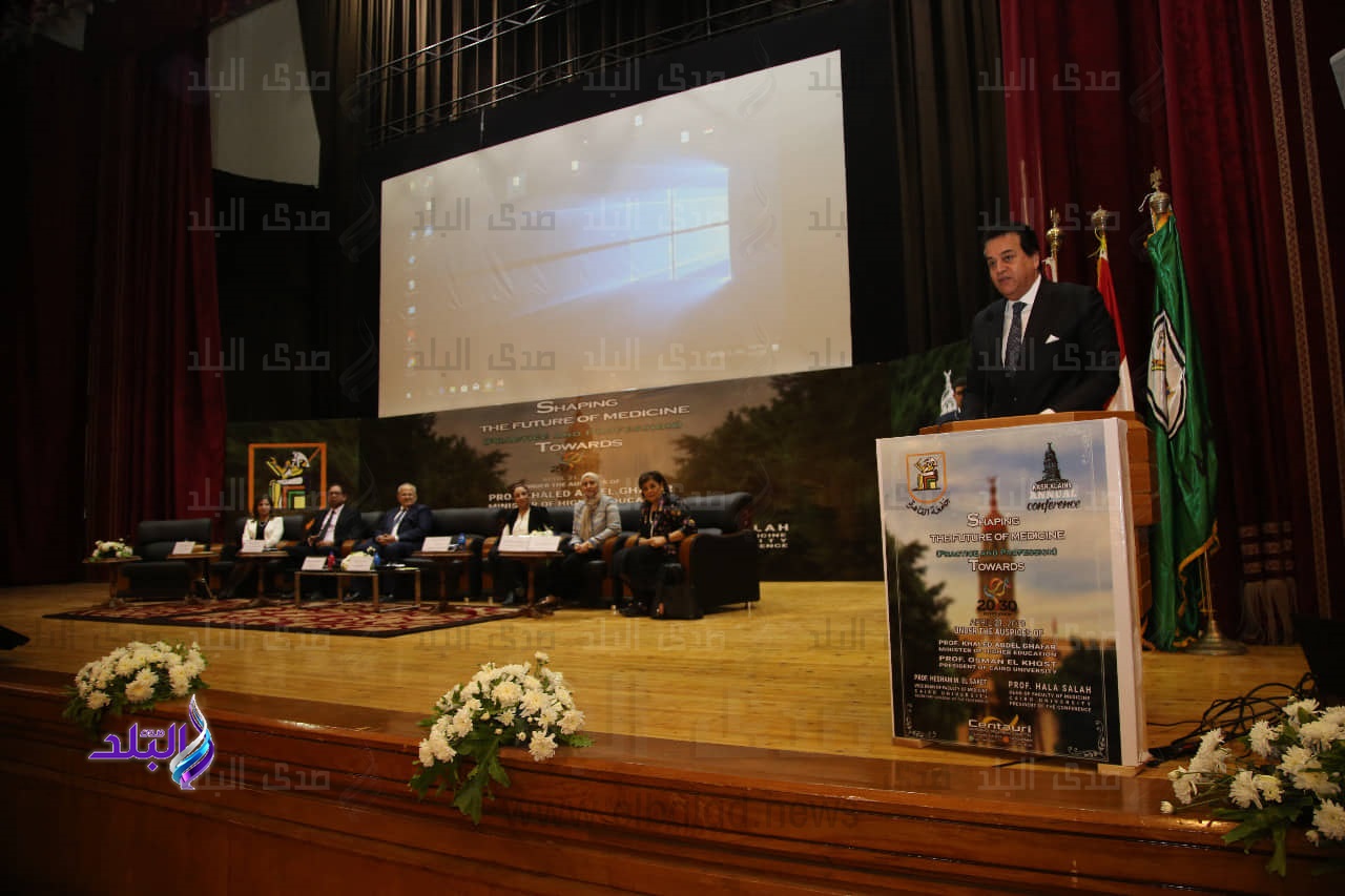 وزير التعليم العالى يفتتح المؤتمر السنوى لكلية طب قصر العينى وزير التعليم العالى يفتتح المؤتمر السنوى لكلية طب قصر العينى