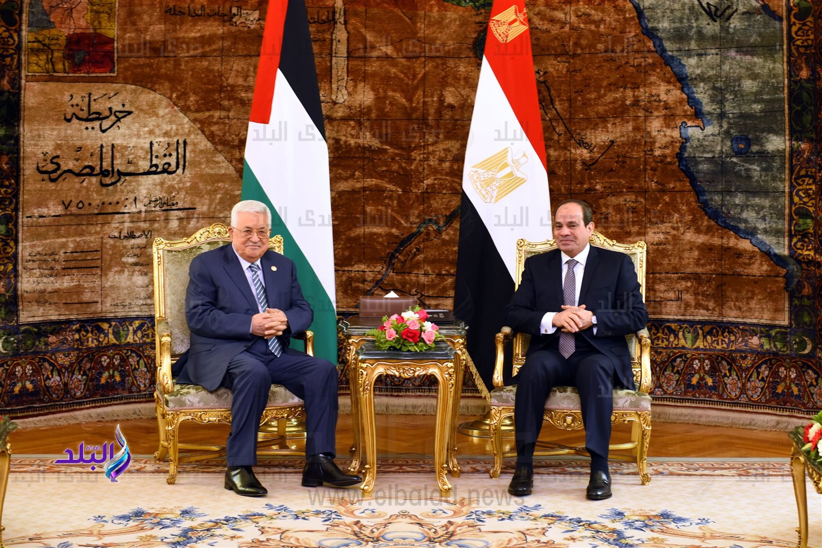 الرئيس السيسي ومحمود عباس الرئيس السيسي ومحمود عباس