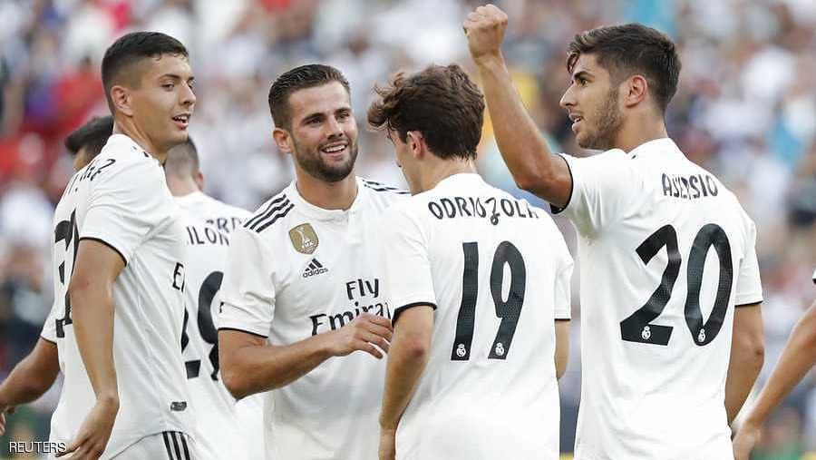 فريق ريال مدريد ( أرشيفية) فريق ريال مدريد ( أرشيفية)