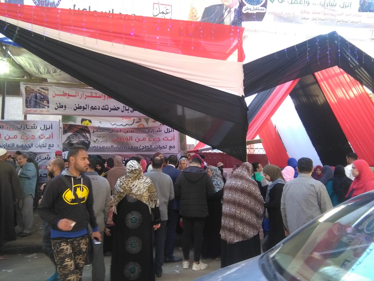 جانب من عملية التصويت