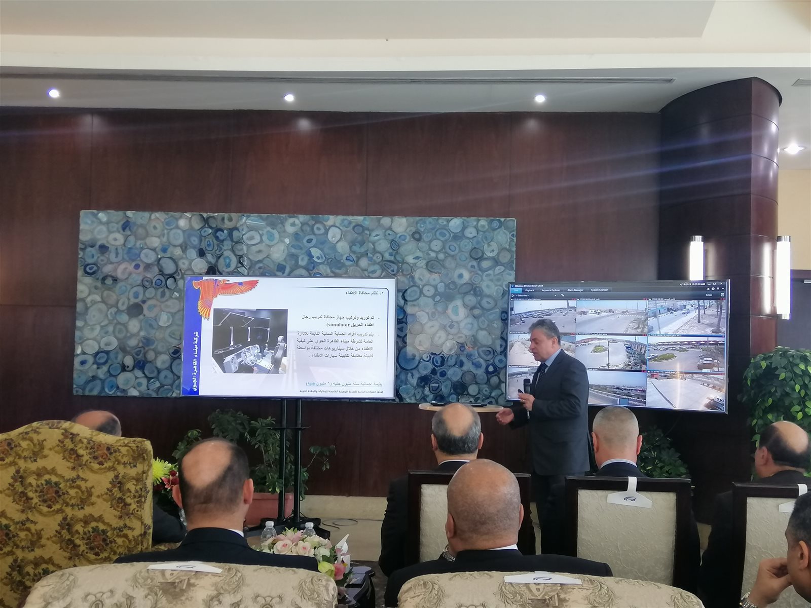 المهندس أحمد فوزى رئيس شركة ميناء القاهرة الجوي