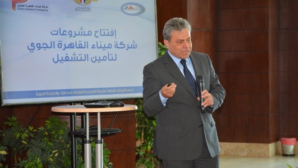 المهندس أحمد فوزي رئيس شركة مطار القاهرة الدولي