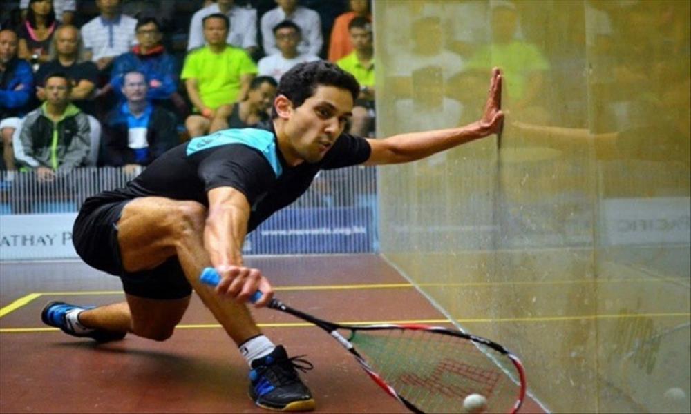 طارق مؤمن يتأهل لقبل نهائي بطولة الجونة للاسكواش