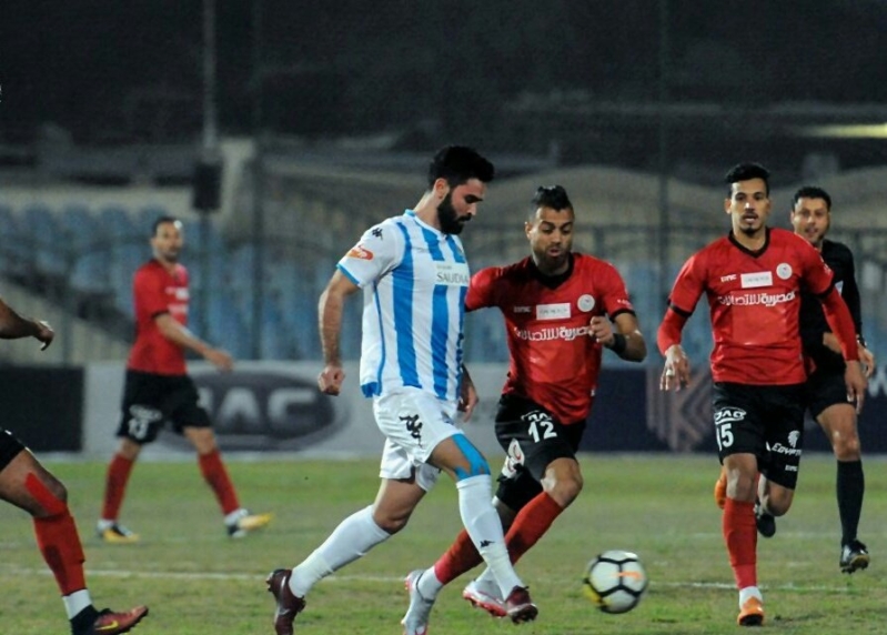 عمر خربين من مباراة بيراميدز والداخلية عمر خربين من مباراة بيراميدز والداخلية