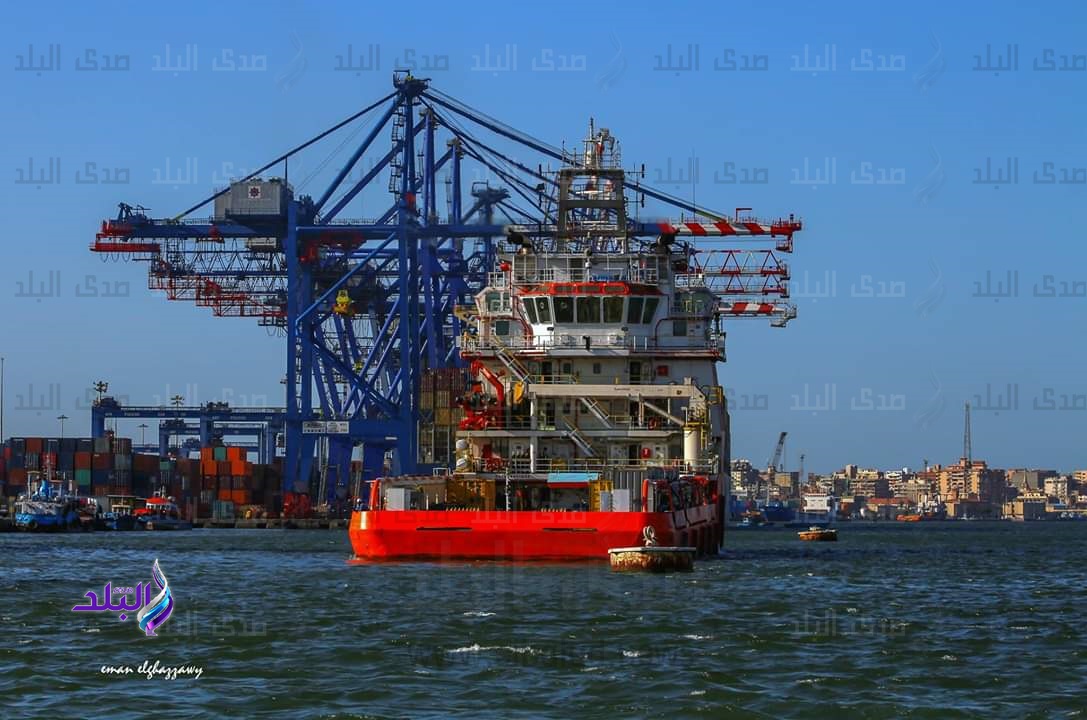 26 سفينة إجمالى الحركة بموانئ بورسعيد 