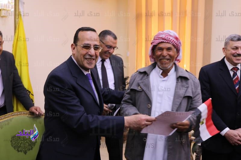 تسليم الدفعة الثانية من الشقق لاهالي الشيخ زويد ورفح