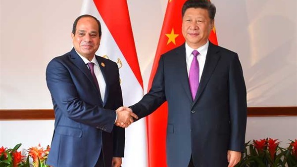 الرئيس السيسى ونظيره الصينيى