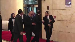لحظة وصول الرئيس السيسى لبكين