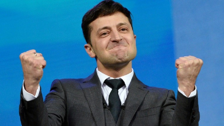 الرئيس الأوكراني الجديد الرئيس الأوكراني الجديد