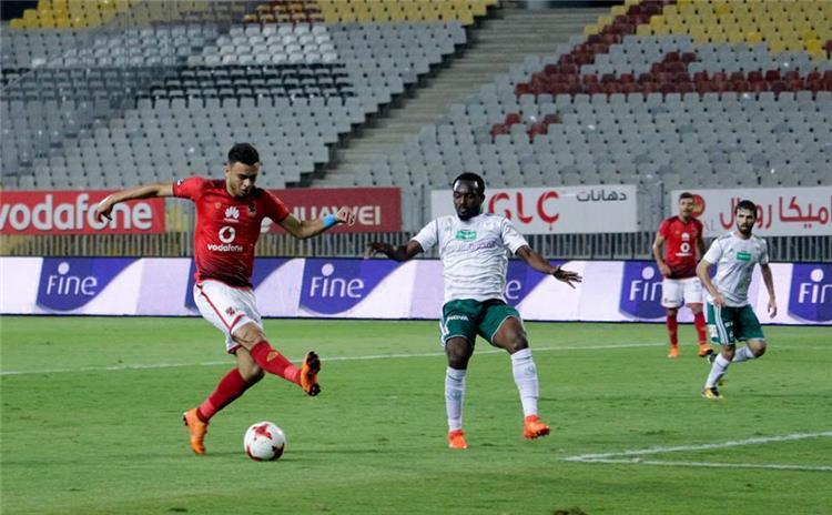 جانب من مباراة الأهلي والمصري 