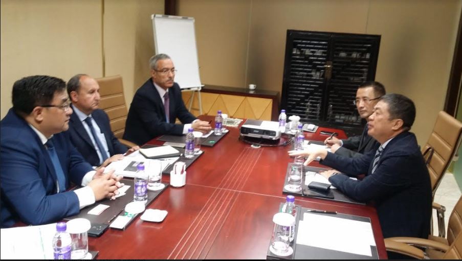 جانب من المباحثات